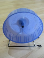 Laufrad blau  für Nagetiere (Hamster, Mäuse...)