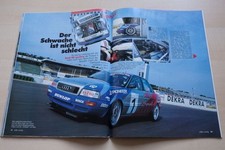 Rallye Racing 10/1993 Audi 80 quattro Klasse II mit 272PS im Tracktest auf 3 Sei