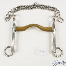 HS Sprenger Kandare Aurigan m Edelstahl-Seitent, 12,5cm, guter Zustand