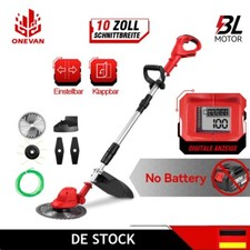 10Zoll Akku Rasentrimmer Motorsense Freischneider Grasschneider Für Makita Akku