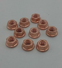 10x Kupfermutter M8 x 1,25