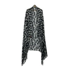 Louis Vuitton Stola Monogram Camouflage Schwarz Grau 74,8 Zoll Gebraucht Gute...