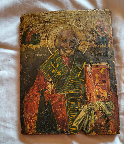 Russische ikone heiliger - russische,