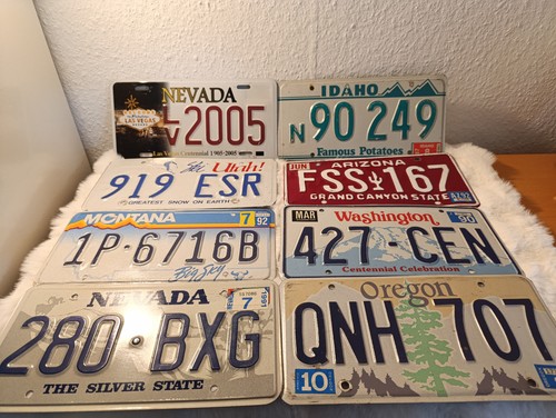 Nummernschild kennzeichen - nummernschild, us