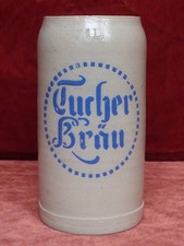 alter Bierkrug Steingut