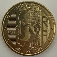Euro cent frankreich 2024 - euro,