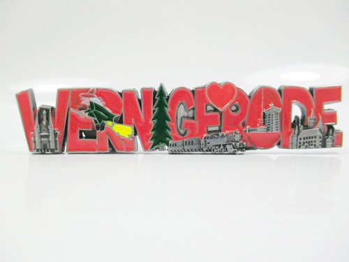 Wernigerode metall magnet - wernigerode,