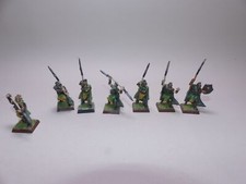 6+1 Eternal Guard - Metall -1 Def - Wood Elves / Waldelfen - Warhammer Old World
