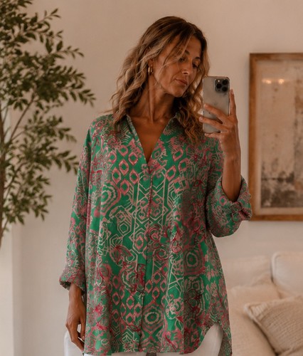 Made italy oversized bluse - in,