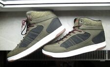 DEICHMANN VICTORY FREIZEIT BASIC  HIGH TOP SNEAKER BOOTS GRÜN SCHWARZ 45 NEU