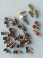 Konvolut  Bananenstecker und Stecker buchse Kupplung / Gebraucht