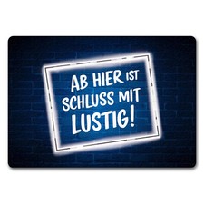 Hier ist schluss - ab, mit
