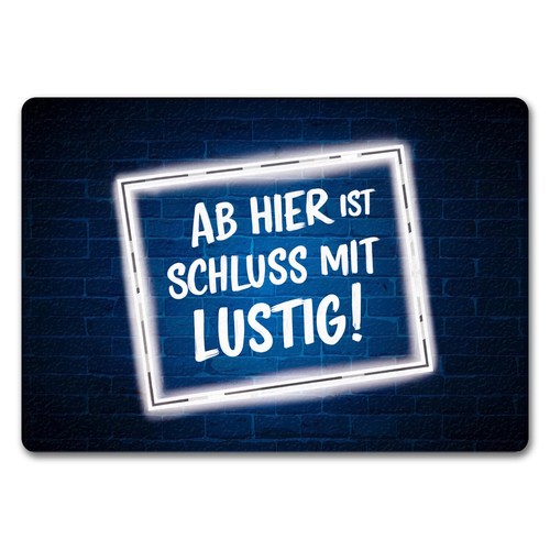 Hier ist schluss - ist,