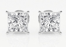 3 kt Princess Cut FL/D