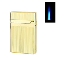 Sturm Flamme Metall Feuerzeug Turbo Wind Jet nachfüllbar Gas piezo Retro