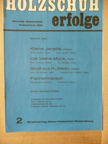 Musiknoten kleine sammlung - ",