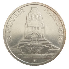 Silbermünze Deutsches