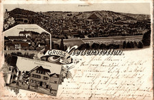 Litho gruss aus niederstetten - litho,