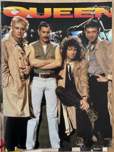 Queen mini bravo poster din - queen,