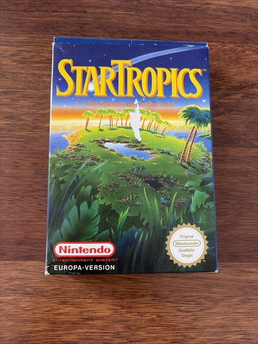 Nes spiel startropics cib - nes,