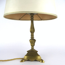 Art Deco Tischlampe Leuchte Bronze Lampe Table Lamp um 1940er 1950er ???