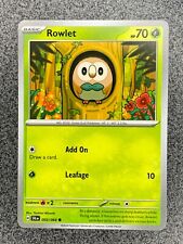 Rowlett 003/064 NM EN Pokemon TCG Shrouded Fable Non-Holo