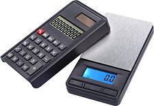 G&G PC 200g-300g/0.01 Taschenwaage &Taschenrechner (2 in 1) Feinwaage Goldwaage