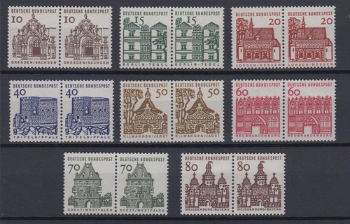 Bund 454 461 waagerechte paare - bund,