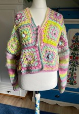 Handmade Häkeljacke Gr. L/XL