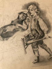 Schöne Zeichnung Bleistift