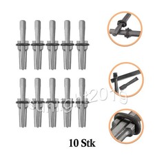 10 x Plug Stein Keile Beton