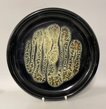 Wendelin STAHL grosser Keramik-Teller Schale Studio Pottery Kunst-Keramik