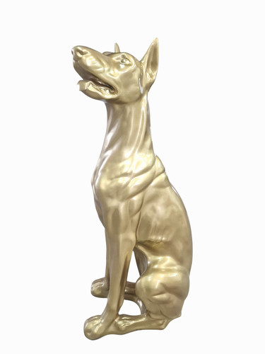 Design dobermann gold - design, gold,