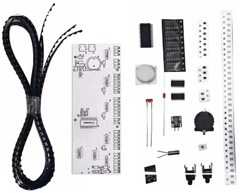 Lötübung smd led - led, punktmatrix