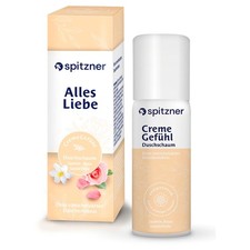 Spitzner Duschschaum CremeGefühl + Geschenkverpackung "Alles Liebe", 50 ml