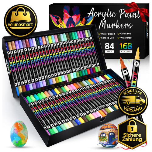 Acrylstifte set 168 farben - acrylstifte,