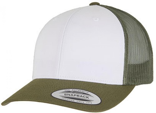 Retro trucker colored front - trucker,