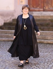 MAGNA - Lagenlook LONG WESTE