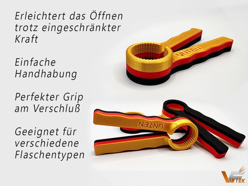 Pet flaschenöffner wm2026 - pet, |