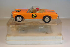 Fleischmann Auto Rallye 3260 Mercedes Benz 280 SL orange mit Licht in OVP #879