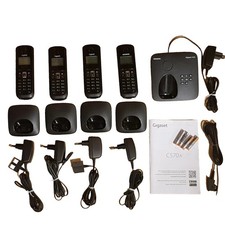 Konvolut Siemens Gigaset A585 mit 4 Mobilteilen A58H