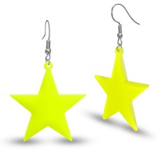  leichte Stern Ohrhänger 80er