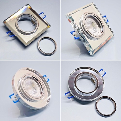 Glas einbaustrahler einbauspot - glas,