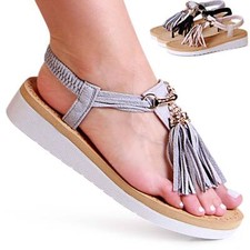 Damenschuhe Riemchen Plateau