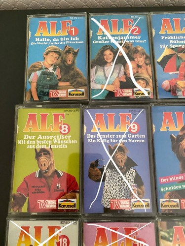 Alf hörspiel kassetten - hörspiel, 6