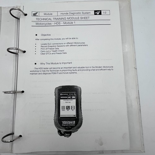 Honda diagnosesystem - honda, (hds)