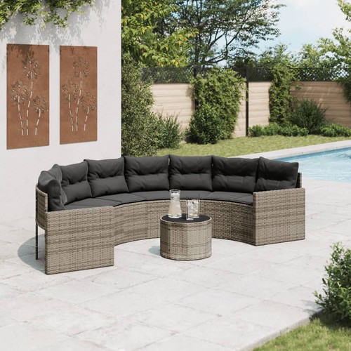 Gartensofa mit tisch und - gartensofa,