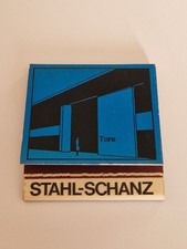Streichholzheftchen, Stahl -