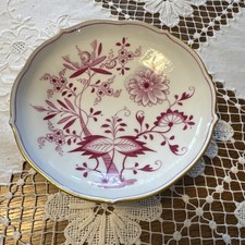 Meissen Schale mit Goldrand