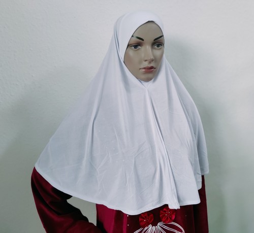 Hijab mit kinnbedeckung - mit,